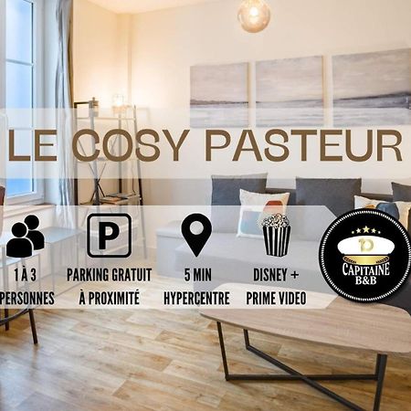 Le Cosy Pasteur 5 Min Hypercentre Parking Public Gratuit A Proximite Leilighet Troyes Eksteriør bilde