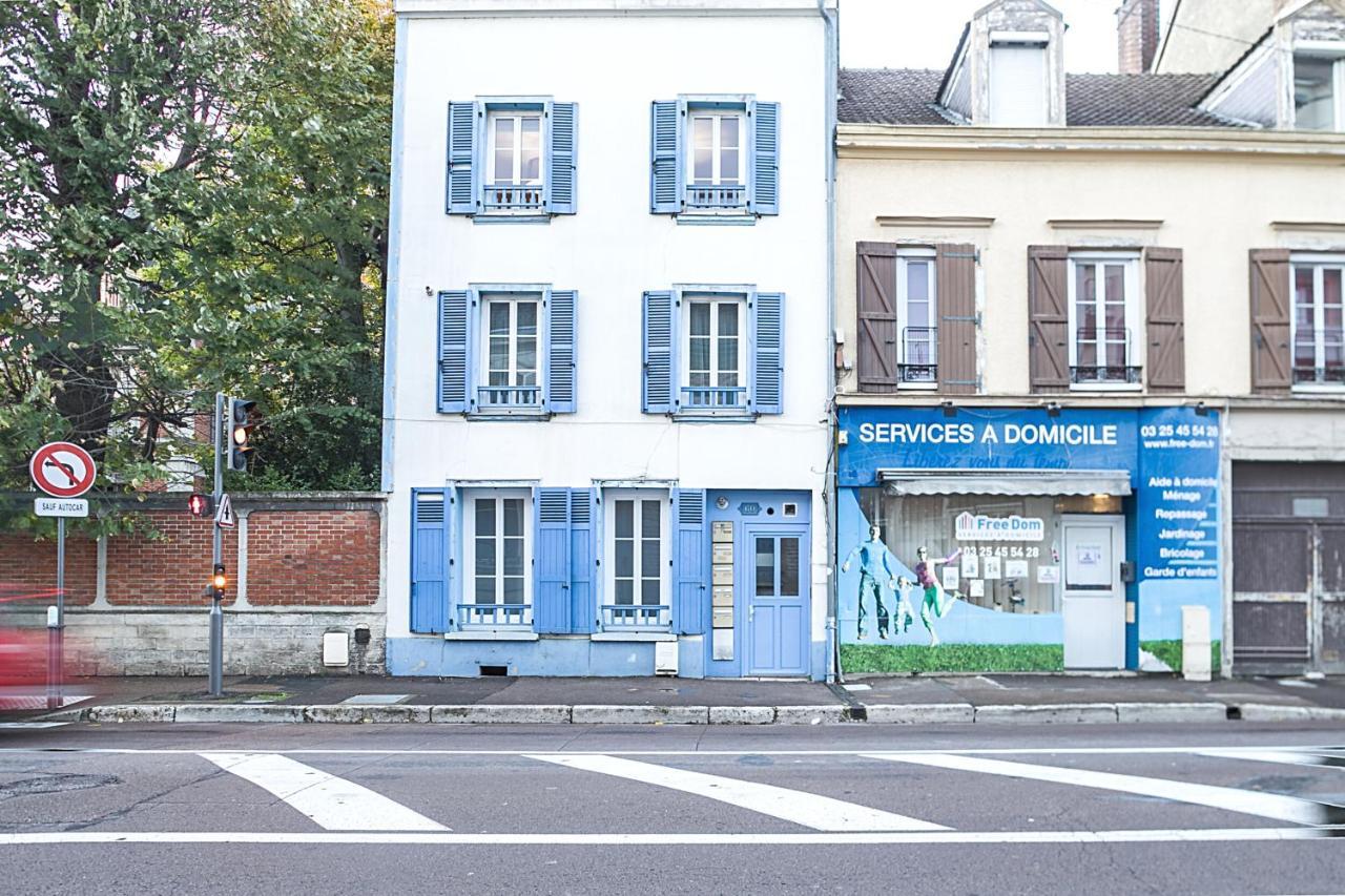 Le Cosy Pasteur 5 Min Hypercentre Parking Public Gratuit A Proximite Leilighet Troyes Eksteriør bilde